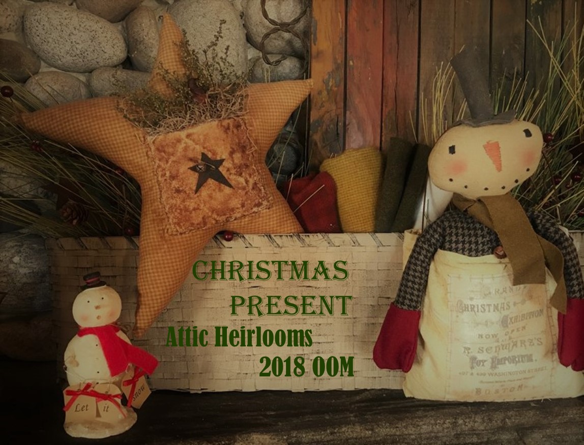 Attic Heirlooms 2018 Ornament of the Month