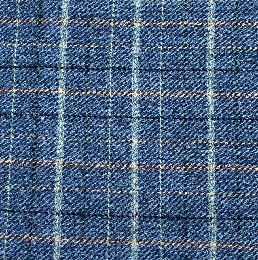 DARK BLUE PLAID