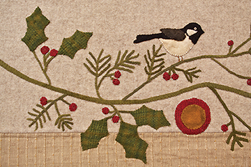 Pine and Holly Table Runner