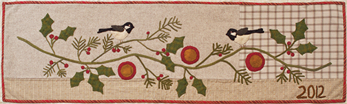 Pine and Holly Table Runner