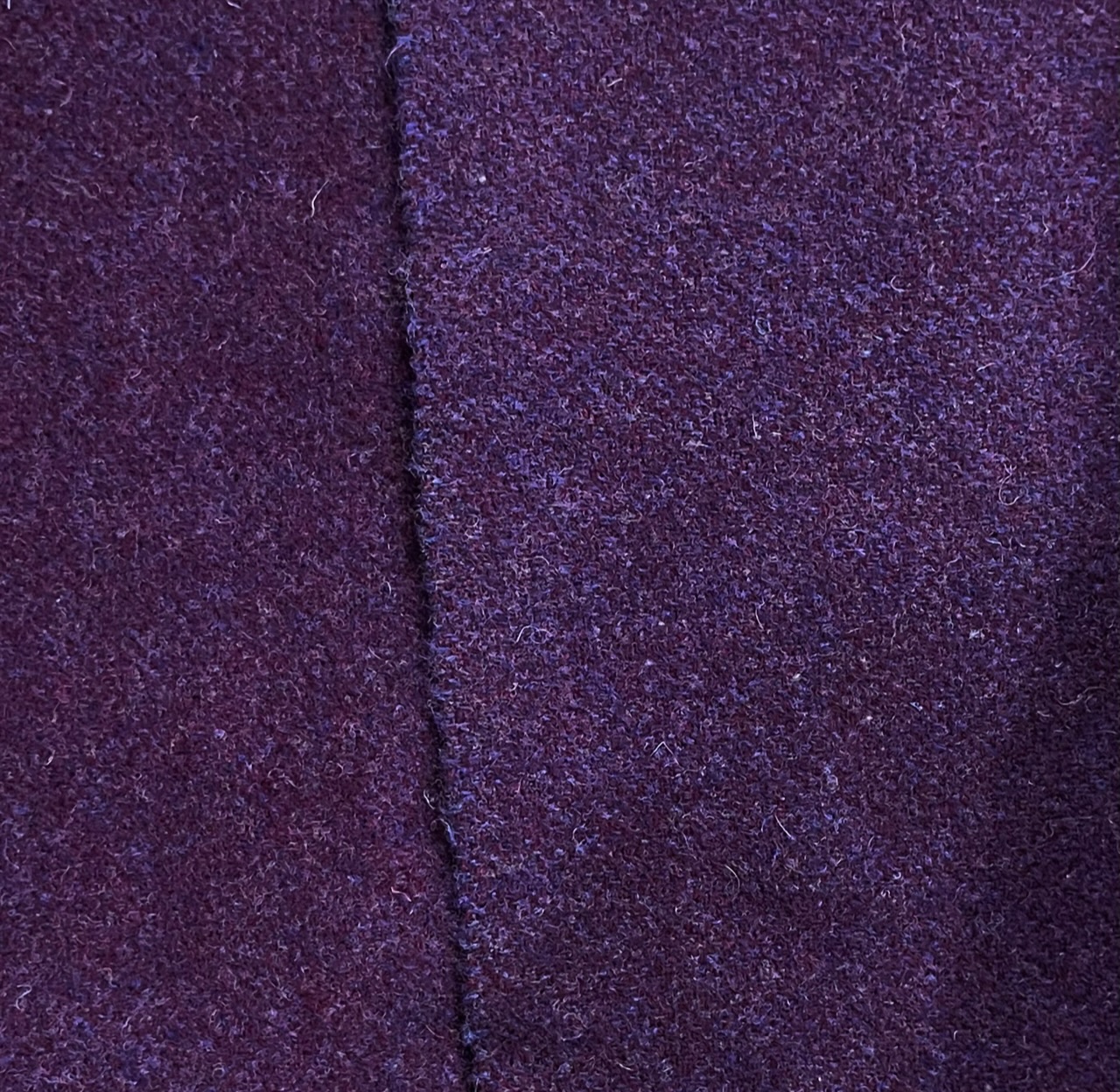 DEEP HEATHER PURPLE (slightly different on each side)