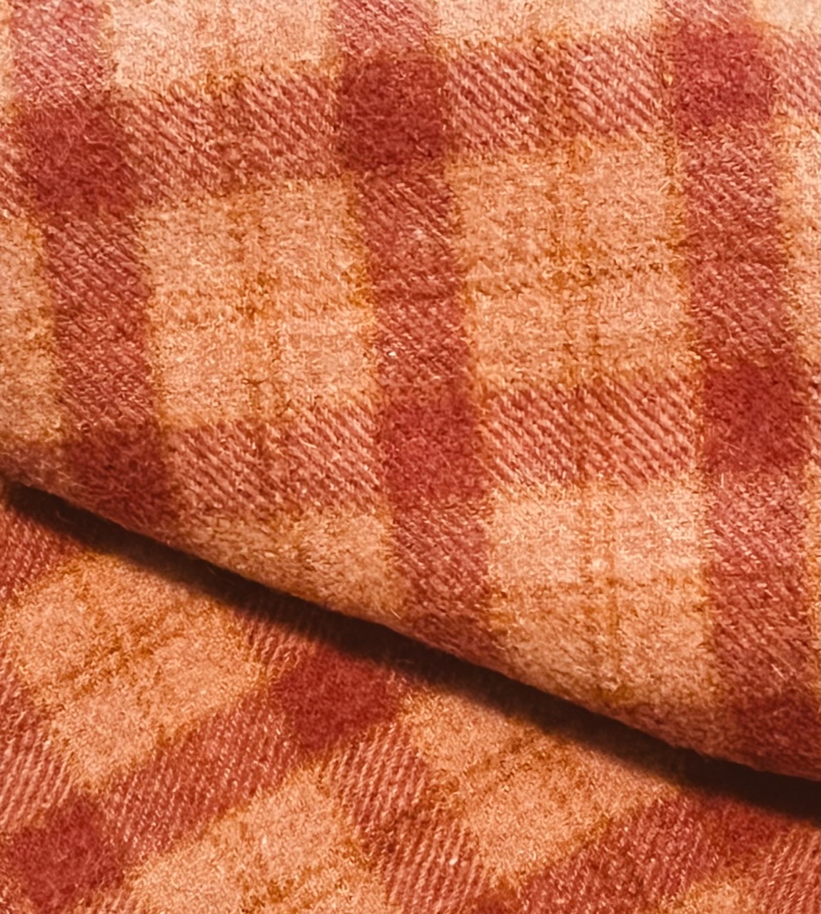 REDDISH BROWN PLAID