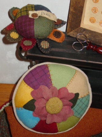 Pennies and Posies Pincushions