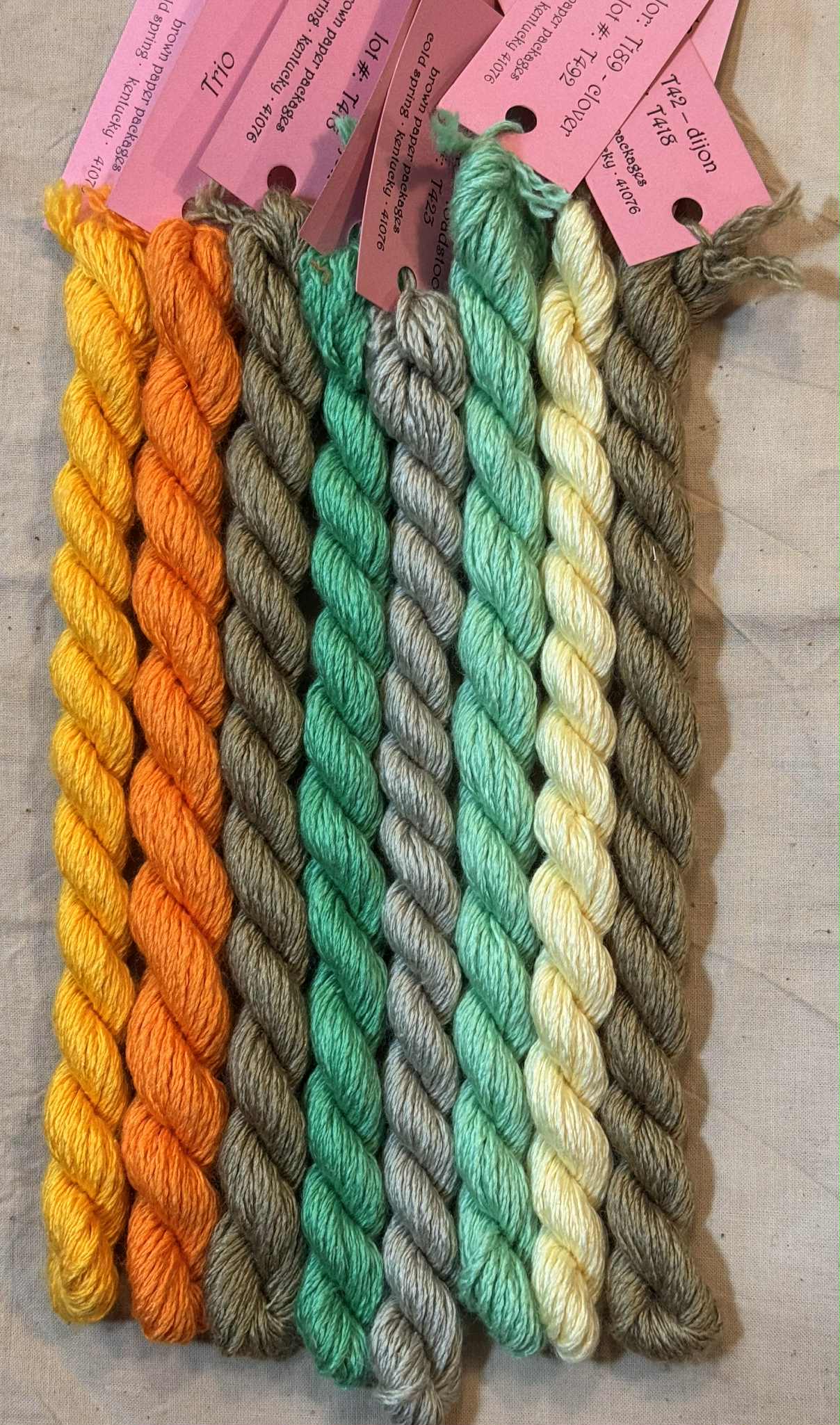 TRIO SILK/MERINO THREAD